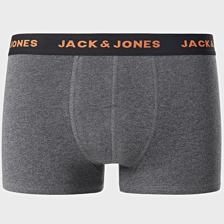 Jack And Jones - Black Friday 5 Pack Navy Bordeaux Black Heather Grey Boxers