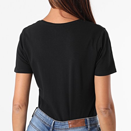 Kaporal - Tee Shirt Femme Dolfi Noir