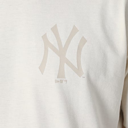 New Era - Tee Shirt New York Yankees 12890942 Beige