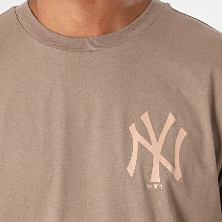 New Era - Tee Shirt New York Yankees 12890946 Marron Clair