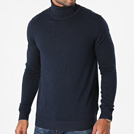 Produkt Pull Col Roulé 12194865 Bleu Marine Ryses - Main Image