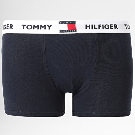 Tommy Hilfiger - Lot De 2 Boxers Enfant 0289 Blanc Bleu Marine