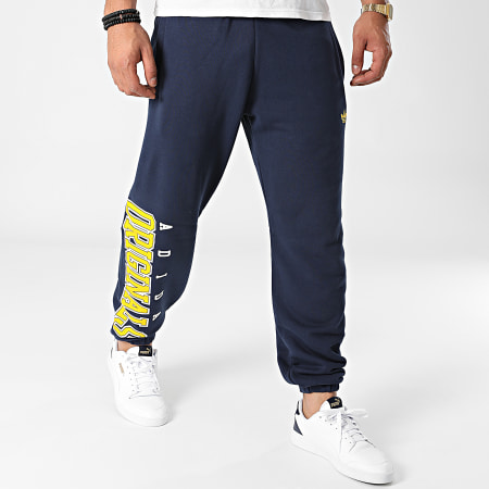 Adidas Originals - Pantalon Jogging Script HF9220 Bleu Marine