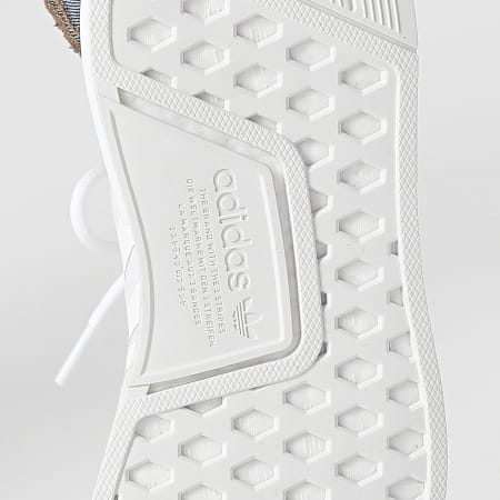 Adidas Originals - Baskets Femme NMD R1 Primeblue H02334 Cloud White Grey One
