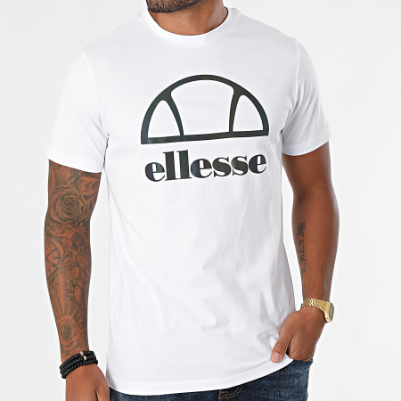 Ellesse - Tee Shirt Réfléchissant Abrano SLF13132 Blanc