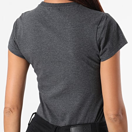 Ellesse - Tee Shirt Femme Hayes Gris Anthracite Chiné