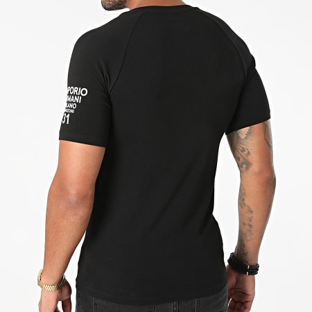 Emporio Armani - Tee Shirt Col V 111760-1A725 Noir