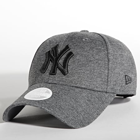 New Era - Casquette Femme 9Forty Jersey New York Yankees Gris Anthracite Chiné
