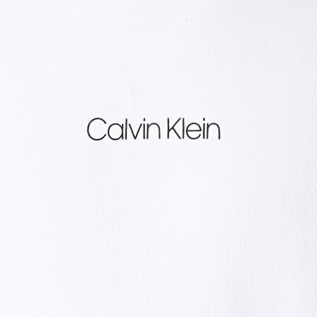 Calvin Klein - Sweat Crewneck Center Logo 7895 Blanc
