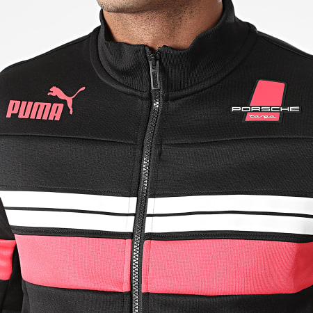 Puma - Chaqueta con cremallera Porsche 532855 negro rosa