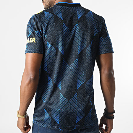 adidas - Tee Shirt De Sport Manchester United GM4616 Bleu Noir
