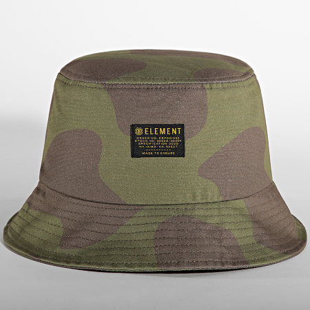 Element - Sombrero de pescador de camuflaje caqui verde Eager