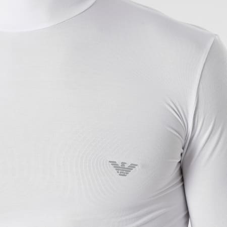 Emporio Armani - Tee Shirt Manches Longues 111695-1A511 Blanc