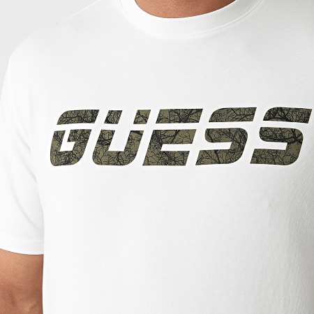 Guess - Camiseta U1BA10-J1311 Blanco