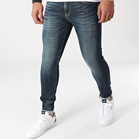 Le Temps Des Cerises Jean Skinny Power C Bleu Denim LaBoutiqueOfficielle