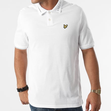 Lyle And Scott - Polo Manches Courtes SP1357V Blanc