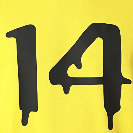 Timal - Camiseta 14 Amarillo Negro