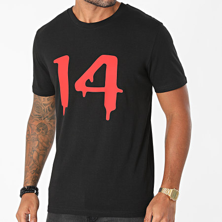 Timal - Tee Shirt 14 Noir Rouge