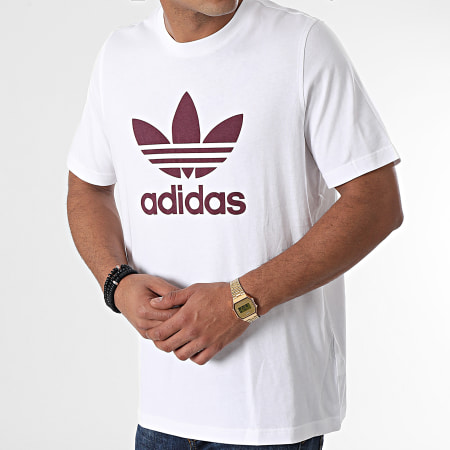 Adidas Originals - Maglietta Trefoil H06637 Bianco