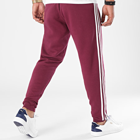 Adidas Originals - Pantalon Jogging A Bandes H06687 Bordeaux
