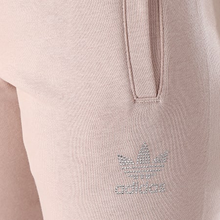 Adidas Originals - Pantalones de chándal abiertos para mujer HF6770 Beige