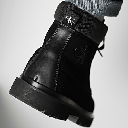 Calvin Klein - Boots Lug Mid Lace Up Boot Hike 0270 Black