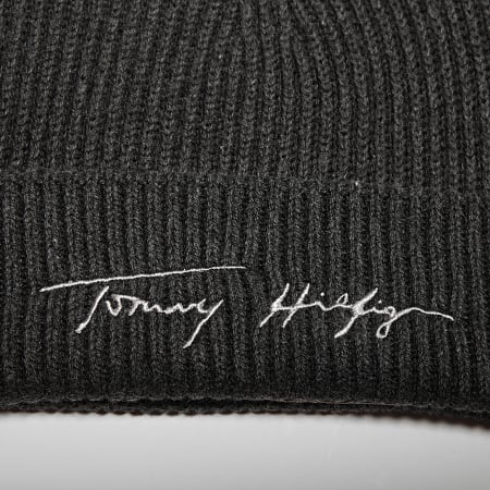 Tommy Hilfiger - Bonnet Signature 7869 Gris Anthracite