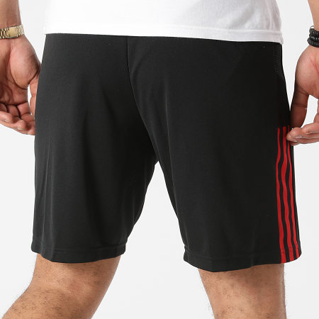 adidas - Short Jogging A Bandes Bayern Munich GR0638 Noir