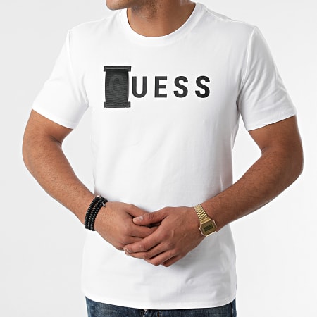Guess - Camiseta M1YI65-J1311 Blanco