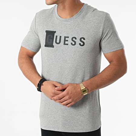 Guess - Tee Shirt M1YI65-J1311 Gris Chiné