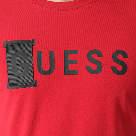 Guess - Maglietta a maniche lunghe M1YI66-J1311 Rosso