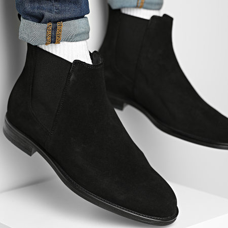 Jack And Jones - Chelsea Boots Stan Suede Anthracite
