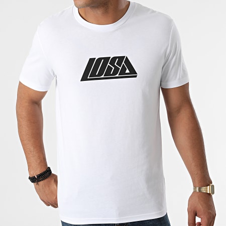 Bramsito - Camiseta Underline Losa Blanco Negro