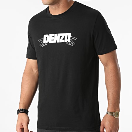 Denzo - Maglietta La Pepite Nero Bianco