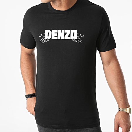 Denzo - Tee Shirt La Pepite Noir Blanc