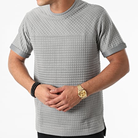 John H - Camiseta T147 Gris