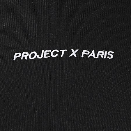 Project X Paris - Débardeur Femme Crop F211091 Noir
