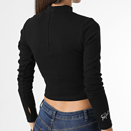 Project X Paris - Camiseta Crop Mujer F212048 Negra