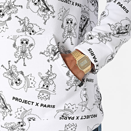 Project X Paris - Sweat Capuche One Piece 2120124 Blanc
