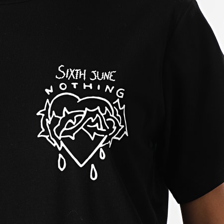 Sixth June - Tee Shirt Femme W33137VTS Noir