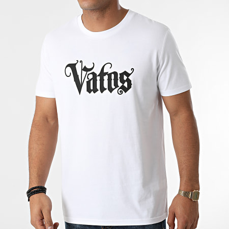 Timal - Vatos T-shirt Wit Zwart