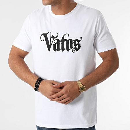 Timal - Tee Shirt Vatos Blanc Noir