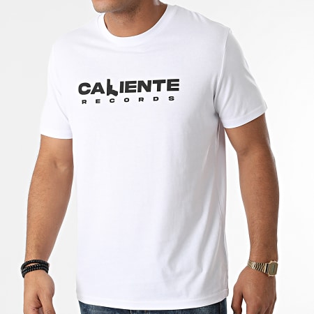 Timal - Tee Shirt Caliente Blanc Noir