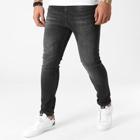 Tommy Jeans - Jean Skinny Simon 1144 Gris Anthracite