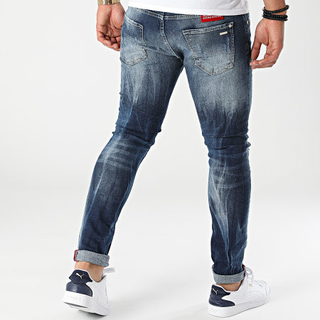 Uniplay - 564 Jeans skinny in denim blu