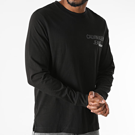 Calvin Klein - Tee Shirt Manches Longues 9304 Noir