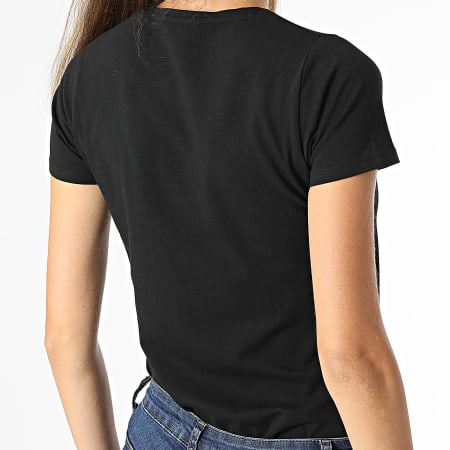 Kaporal - Tee Shirt Femme Devin Noir