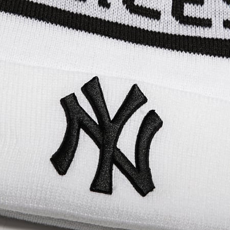 New Era - Bonnet Jake Cuff New York Yankees Blanc