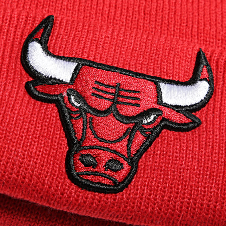 New Era - Bonnet Jake Cuff Chicago Bulls Rouge