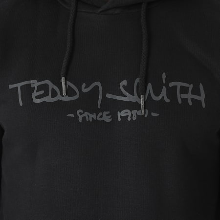 Teddy Smith - Sweat Capuche Siclass Noir
